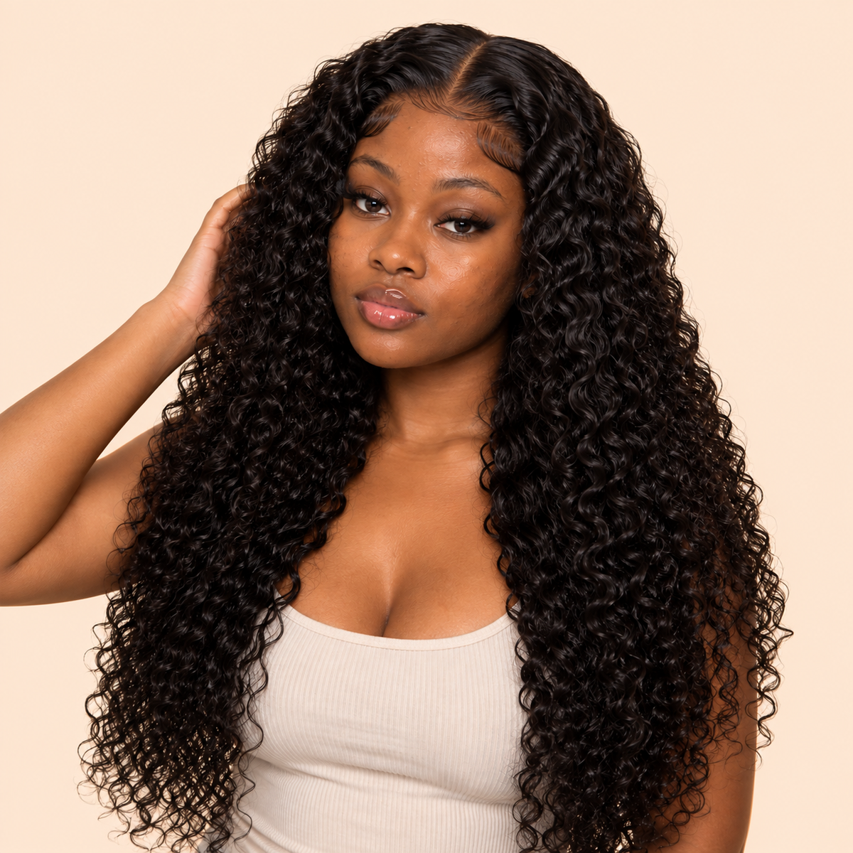 13×6 Lace Front Wig - Body Wave, Middle Part, 250% Density