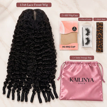 13×6 Lace Front Wig - Body Wave, Middle Part, 250% Density
